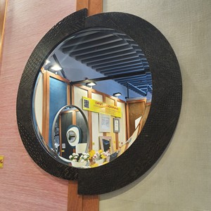 กระจกตกแต่งทรงกลมสำหรับห้องนั่งเล่น รุ่น 463 ผลิตจาก MDF รับผลิตแบบ OEM/ODM - Product Image 3