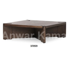 บ้านสุดหรูโต๊ะข้างไม้ดีไซน์เป็นเอกลักษณ์พร้อมฐานหินอ่อนสำหรับบ้านห้องนั่งเล่นโรงแรมสำนักงานทันสมัยตกแต่งโต๊ะข้าง - Product Image 5