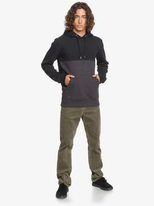 Custom Embossed Logo Hoodies 100% Algodón Manga Larga Liso Sólido Sudadera Con Capucha Hombre - Product Image 3