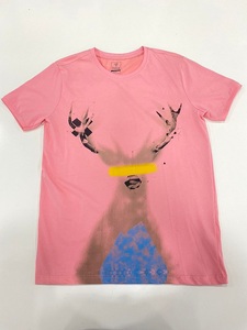 Camiseta de Mujer 100% Algodón, Lavado Ácido, Estilo Casual, Cuello Redondo, Tie-Dye, Oversize, Color Sólido, Transpirable y de Secado Rápido - Product Image 2