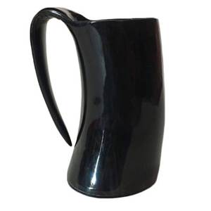 Tasse en corne de qualité, tasse à café avec base en résine, corne Viking pour artisanat sheeri de haute qualité - Product Image 5