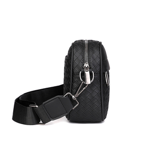 High Quality PU Waterproof Polyester Lining Summer Fashion Zipper Chest <b>Bag</b> <b>Messenger</b> Designer Unisex Shoulder Crossbody <b>Bag</b> - Product Image 5