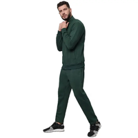 Survêtement de sport pour homme de haute qualité, coupe-vent, avec logo personnalisé, en nylon/coton, extensible dans quatre directions, fermeture éclair, haute couture