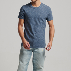 High Quality Knitted Men's T-Shirts Embroidery Logo Short Sleeve Custom Design <b>Tshirts</b> Supplier From BD - Product Image 4