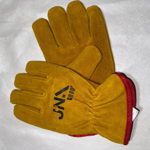 Vente chaude Gants de conduite en cuir de grain de vache Gants de protection pour le travail à la main - Product Image 3