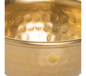 Bol en laiton du fournisseur en gros Fabricant indien Bol en métal idéal Meilleur fournisseur Conception martelée Dernière arrivée Style japonais - Product Image 2