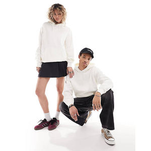 Sudaderas sueltas de hombre con capucha y peso pesado de alta calidad de 360gsm con logotipo impreso personalizado - Product Image 2