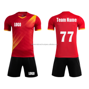 Ensemble maillot et short de football pour hommes, tenue d'équipe de football personnalisée, ensemble maillot et short de football en gros, fournisseur en gros - Product Image 3