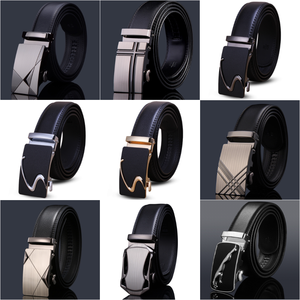 Ceinture en cuir de vachette de haute qualité pour hommes avec logo personnalisé |   Ceinture décontractée pour homme, vente en gros d'usine OEM ODM - Product Image 4