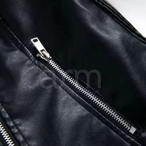 Low Price High Quality Custom Logo Printed Women <b>Leather</b> <b>Winter</b> <b>Jacket</b> Plus Size Customized Color <b>Leather</b> <b>Jacket</b> For Women - Product Image 5