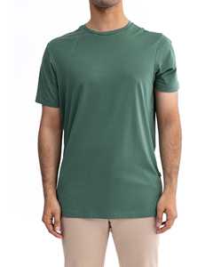 Camisetas Anti-Pilling de cuello redondo para hombre con mangas regulares - Product Image 4