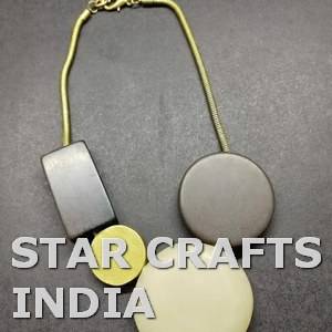 ผลิตภัณฑ์ยอดนิยมสร้อยคอจี้อัญมณีอีพอกซีเรซินไม้สำหรับสร้อยคอชุดเครื่องประดับอัญมณี - Product Image 6