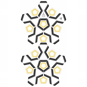 Ballon de football de haute qualité, léger, hybride, en cuir PU, taille 5, avec 32 panneaux, pour l'entraînement et les matchs sur les terrains en herbe - Product Image 2