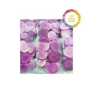 Délicieuse igname violette congelée avec une texture douce de teinte violette naturelle et un arôme doux, idéale pour cuisiner des desserts et des recettes de boissons - Product Image 6
