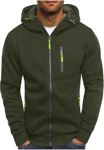 Full zip US alta calidad personalizado polar para hombre Zip Up Heavyweight Hoodie Streetwear Full Zip Up Hoodie - Product Image 3