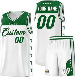 OEM diseño personalizado EE. UU. bordado Retro baloncesto Jersey sublimación al por mayor transpirable personalizado Logo sin mangas - Product Image 1