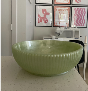 Bol de service en résine personnalisé Bols modernes en résine pour cuisine restaurant taille personnalisée Fabriqué en Inde - Product Image 3