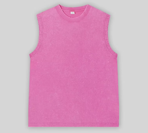 Nouveau style lavage à l'acide hommes débardeur ensemble de gymnastique séchage rapide débardeur léger entraînement Fitness vêtements de sport services OEM - Product Image 6