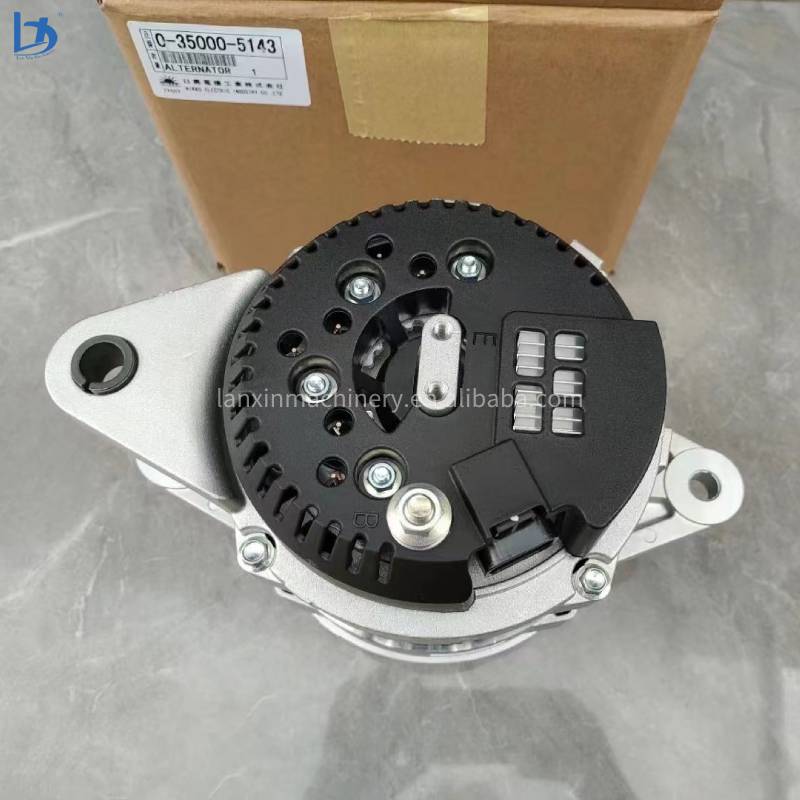 LANXIN 0-35000-5143 Excavator Alternator for Isuzu 4HK1