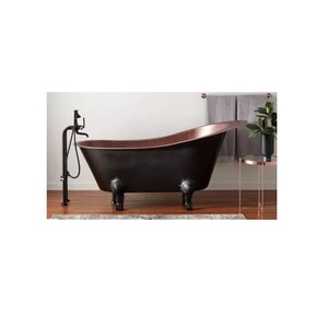 อ่างอาบน้ำโบราณภายนอกขนาด16เกจที่ทนทานสูงสำหรับตกแต่งบ้านโรงแรม - Product Image 1