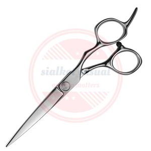 กรรไกรตัดผมตรงด้ามจับสะดวกสบายสแตนเลสสำหรับช่างตัดผม - Product Image 4