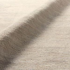 Moderner Handgeknüpfter Wollteppich in Elfenbein, Hochflor, Rechteckig, Cut-Pile für Wohnzimmer & Hotel - Product Image 3