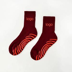 Calcetines de Pilates de Algodón con Logotipo Personalizado ODM, Calcetines Antideslizantes con Línea Espiral para Mujer, Calcetines de Yoga para Hombre, Gimnasio, Casa, Estudio, Fabricante de Calcetines VN - Product Image 2