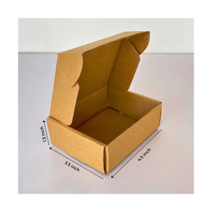 Cajas de envío corrugadas negras personalizadas, papel de correo de regalo plegable, laminado mate para ropa barata, logotipo de embalaje - Product Image 5