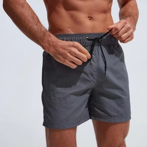 Shorts de sport en toile pour homme, taille plus, séchage rapide, service OEM, respirant, imperméable, anti-froissement, élastique personnalisé - Product Image 6