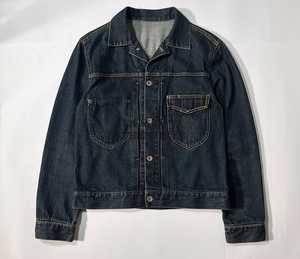 Chaqueta vaquera vintage personalizada para invierno, ropa de calle formal e informal con bordado de estampado de retazos y decoración de botones - Product Image 1