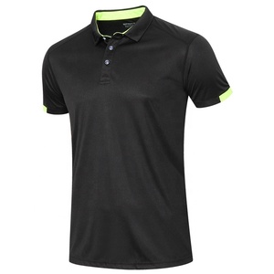 Nouvelle conception, haute qualité, logo personnalisé, broderie sur le devant, impression, 100% coton, anti-rides, manches courtes, fermeture éclair, chemise pour homme - Product Image 2