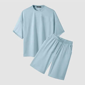 Custom Top Quality <b>Shirt</b> and Shorts Set <b>Men</b> Workout Casual <b>Pocket</b> custom <b>T</b> <b>Shirt</b> and Shorts Set for <b>Mens</b> - Product Image 3
