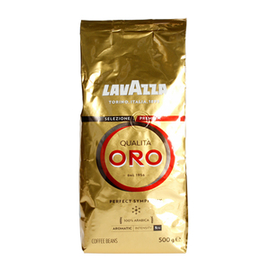 Direct Supplier Wholesale of Original Lavazza Qualita Oro 250g, 500g, 100% Arabica Medium <b>Roast</b> <b>Coffee</b> <b>Beans</b>, Pack of 1 kg - Product Image 1
