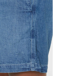 Pantalones Cortos Casuales para Hombre con Logotipo Bordado Personalizado, Lavado Ácido, Color Sólido, Ropa de Verano, Servicio OEM, 100% Algodón, Secado Rápido, Transpirable - Product Image 4