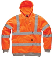 Venta al por mayor Construcción de trabajo de manga larga FR Sudadera con capucha Resistente al fuego Ropa DE TRABAJO Hi Vis Sudadera con capucha con cinta reflectante