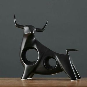 Escultura de mesa de madera contemporánea para decoración del hogar, centro de mesa artístico moderno para espacios interiores, estilo de exhibición elegante - Product Image 1