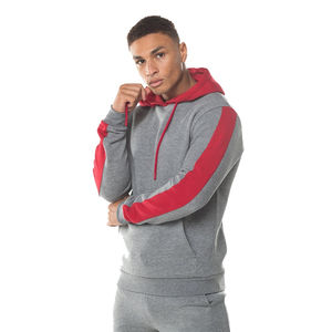 Sweat-shirts à capuche pour hommes en vente chaude 2025, vêtements de sport personnalisés, fitness, gym, polaire uni, épais, vente en gros, sweat-shirts à bas prix, OEM - Product Image 4
