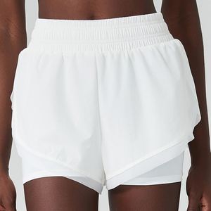 Short de course de sport pour femmes à la mode Short d'entraînement de gymnastique à séchage rapide de haute qualité avec cordon de serrage réglable - Product Image 2