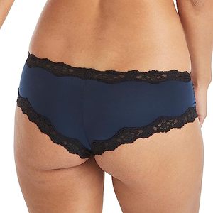 Trendy Chic Boyshorts Bikini Cut Shapewear Underwear Comfortable Spandex/Cotton Panties Decorative Hole Seamless Breathable - Product Image 4