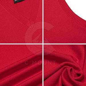 Street Wear tricoté hommes chandails sans manches respirant vente chaude tricoté léger chandails sans manches tricotés - Product Image 5