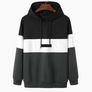 Sudaderas con capucha extragrandes con logotipo personalizado para hombre, Sudadera con capucha de lana de algodón grueso Unisex 400g para hombre - Product Image 1