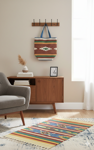 Tapis en coton faits à la main, tissés solides, rectangulaires, pour le camping en plein air, l'exercice, style moderne, lavables - Product Image 3