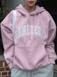 Survêtement décontracté à manches longues et à capuche avec cordon de serrage pour hommes 100% coton pour l'automne - Product Image 6