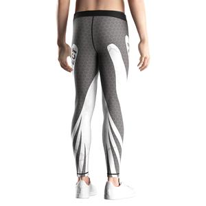 Leggings BJJ unisexe 27 pouces, pantalon de yoga ultra-doux, collants de sport et de course, logo frontal personnalisable, respirant, durable, séchage rapide, 220g - Product Image 6