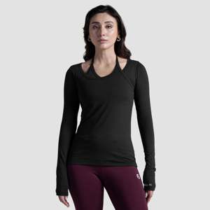 Innovflex Tee 2.0 Black Yoga <b>Top</b> - Product Image 1
