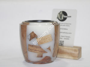 เครื่องเผาเครื่องหอม mubkhoor ทำจากไม้เรซินเครื่องหอมใช้งานในร่มสำหรับ ramadan Eid tradnary Exim Pvt Ltd - Product Image 3