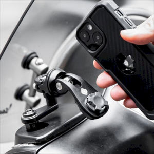 Support de téléphone pour guidon en aluminium X-Guard A+ Mini compatible avec les accessoires de vélo de 20 à 32 mm - Product Image 3