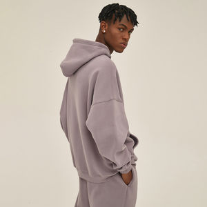 เสื้อฮู้ดครอปพิมพ์ลายพัฟฟ์แบบยูนิเซ็กซ์ ขายส่ง คุณภาพสูง พิมพ์ลายหนาพิเศษสำหรับผู้ชาย - Product Image 6