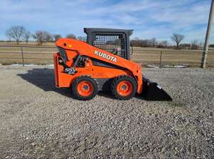 Chargeuse compacte Kubota SSV65 d'occasion à vendre Chargeuse sur pneus Huade Cylindre hydraulique Boîte de vitesses Pompe Moteur à roulements Noyau PLC - Product Image 3