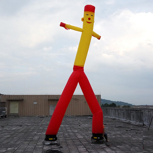 Nhà Sản Xuất Logo Đôi Chân Trên Không Vũ Công Mô Hình Bơm Hơi Oxford Không Khí Quảng Cáo <span class=keywords><strong>Inflatables</strong></span> Cho Lễ Khai mạc - Product Image 5